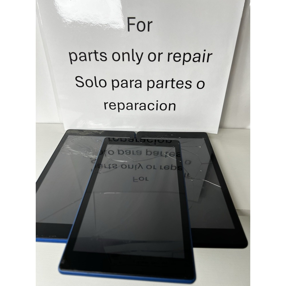 3 X Amazon Fire HD 8 8th Generation |  Model L5S83A |  16GB  |  8in  |  TESTED
